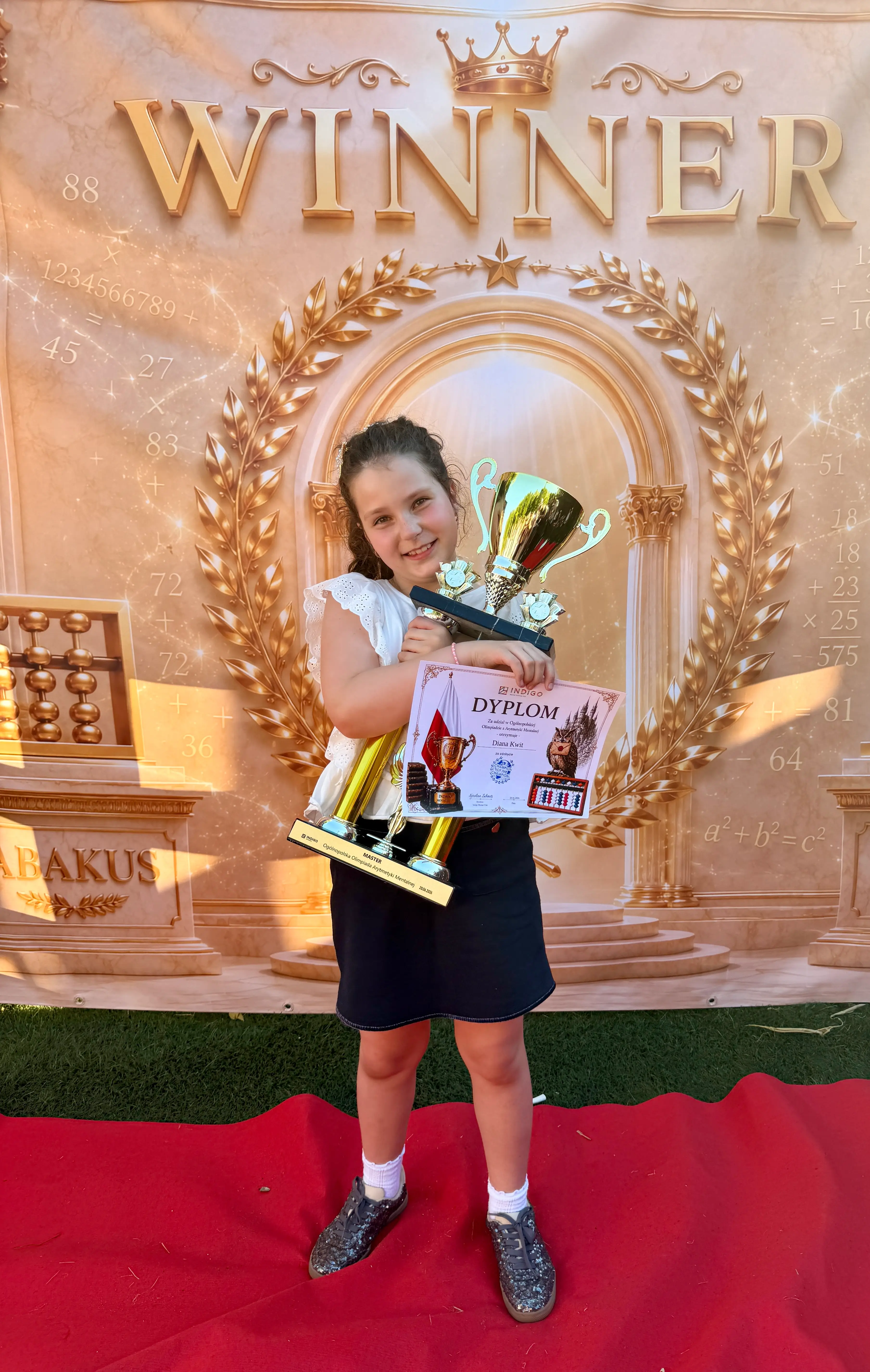 Diana Kwit — Ogólnopolska Olimpiada Arytmetyki Mentalnej 2026